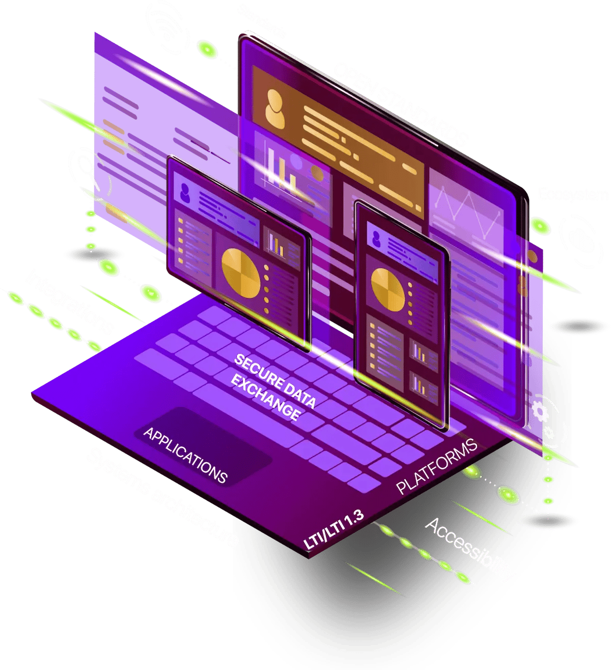 high tech laptop image
